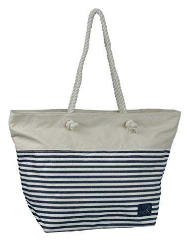 SANSIBAR-Beach-Bag 50x19x34 106-Navy von Sansibar