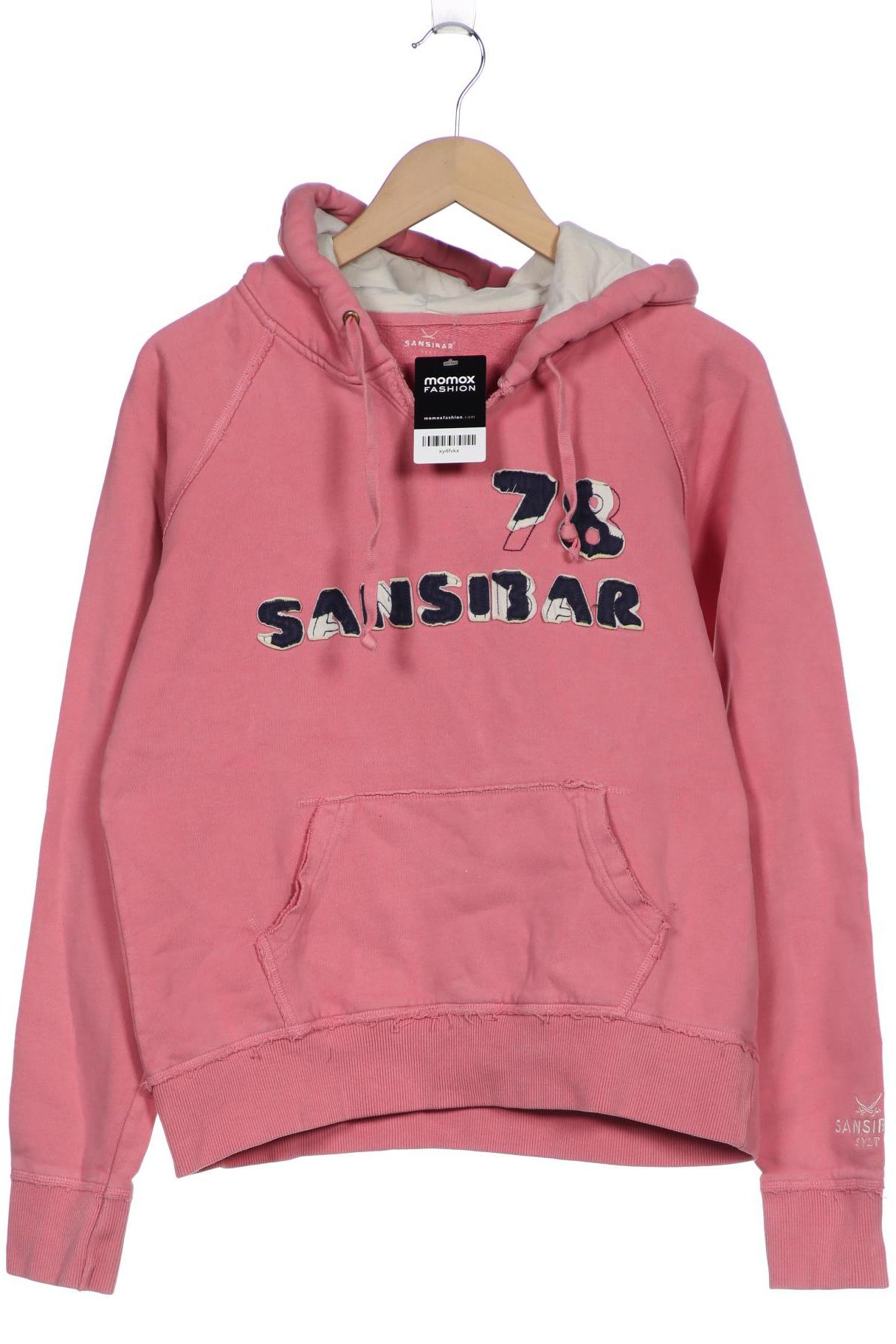 SANSIBAR Damen Kapuzenpullover, pink von Sansibar