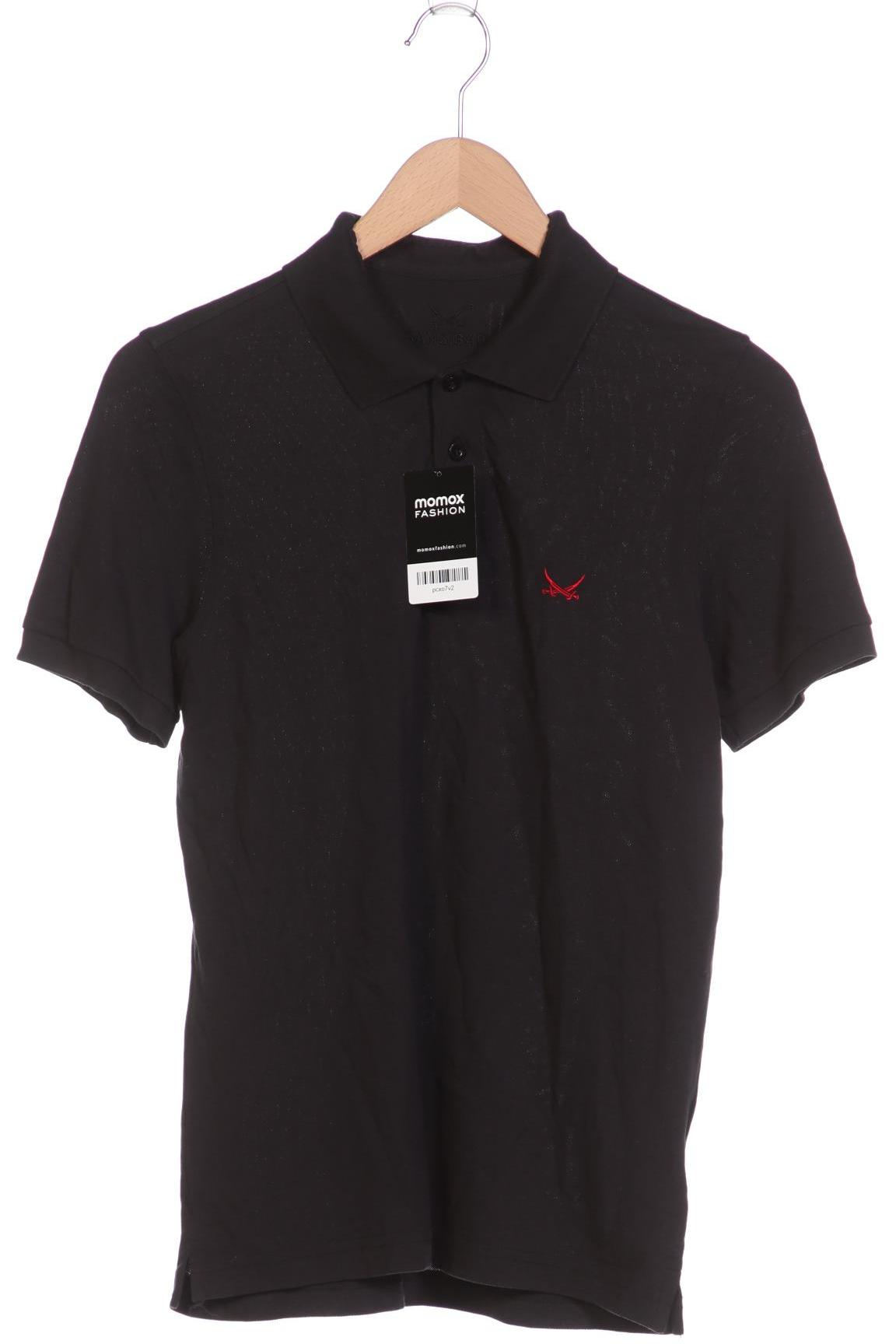 Sansibar Herren Poloshirt, schwarz, Gr. 44 von Sansibar