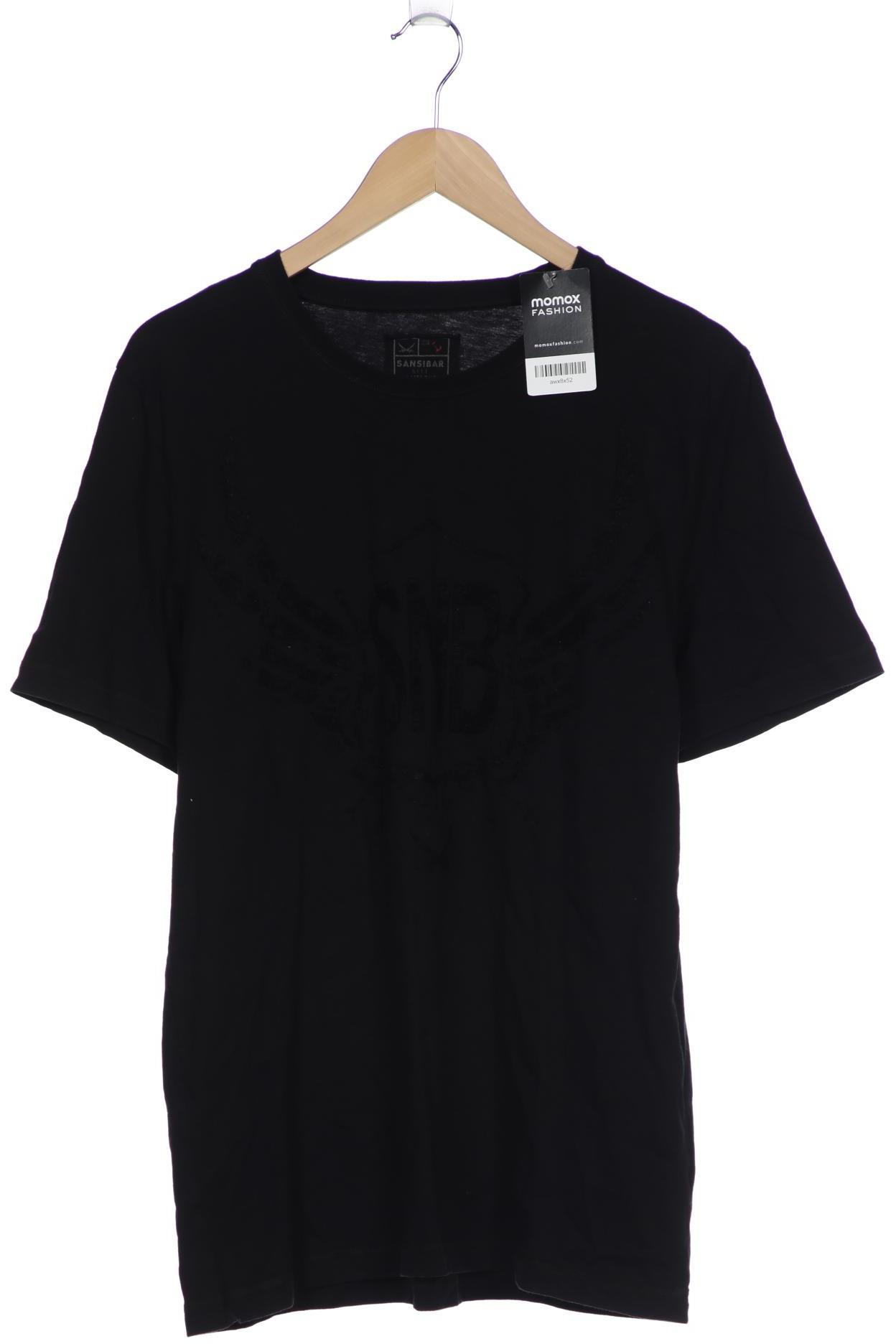 Sansibar Herren T-Shirt, schwarz, Gr. 52 von Sansibar