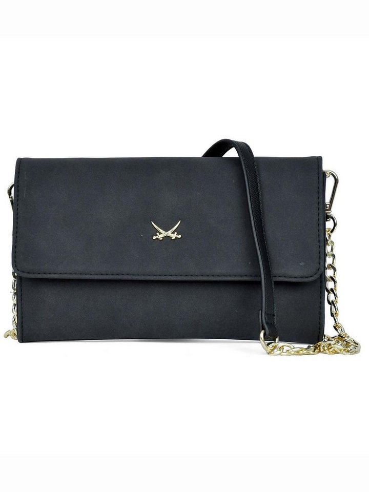 Sansibar Clutch SANSIBAR-Damen Clutch 23x14x4 001-Black von Sansibar