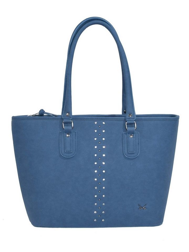 Sansibar Shopper SANSIBAR-Damen Shopper Bag A4 38x29x13 003 - midnight-blue von Sansibar