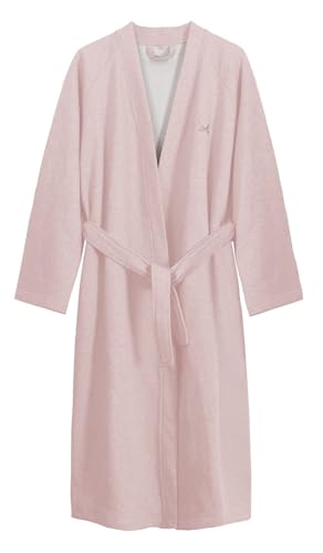 Sansibar Unisex-Bademantel Hausmantel, Kimonokragen, Gürtel, softe Innenseite, Seitentaschen, formstabiler Gürtel, Größe: S, Farbe: apricot Sansibar Unisex-Bademantel Hausmantel, Kimonokragen, Gürtel, softe Innenseite, Seitentaschen, formstabiler Gürtel, Größe: S, Farbe: apricot von Sansibar