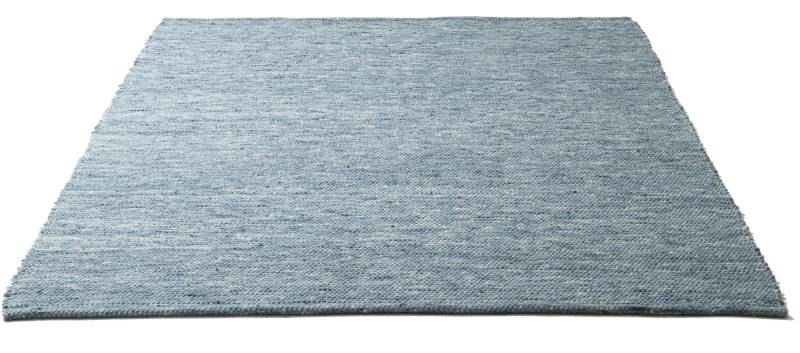 Sansibar Wollteppich "Hörnum" rechteckig 12 mm Höhe Handweb Teppich, meliert, reine gewalkte Wolle, handgewebt von Sansibar