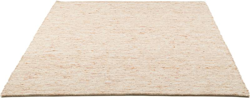 Sansibar Wollteppich "Hörnum" rechteckig 12 mm Höhe Handweb Teppich, meliert, reine gewalkte Wolle, handgewebt von Sansibar