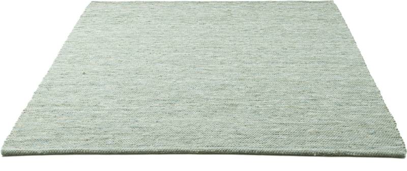 Sansibar Wollteppich "Hörnum" rechteckig 12 mm Höhe Handweb Teppich, meliert, reine gewalkte Wolle, handgewebt von Sansibar