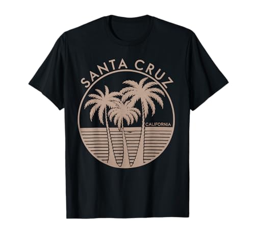 Santa Cruz Tshirt Herren California Surf Kalifornien Retro T-Shirt von Santa Cruz Tshirt Herren Kalifornien Retro Vintage