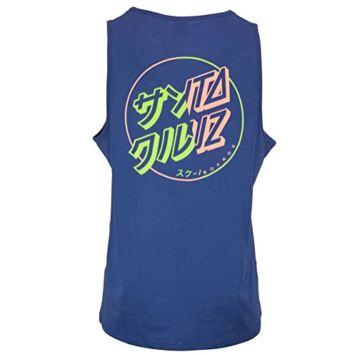 SANTA CRUZ Divide DOT Vest Edition 2022 Tanktop für Herren, blau, Medium von Santa Cruz