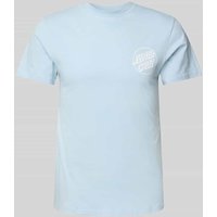 SANTA CRUZ T-Shirt mit Label-Print in Hellblau, Größe L von Santa Cruz