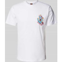 SANTA CRUZ T-Shirt mit Label-Print in Weiss, Größe L von Santa Cruz