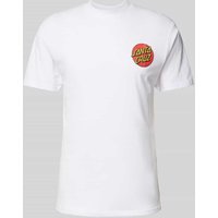 SANTA CRUZ T-Shirt mit Label-Print in Weiss, Größe M von Santa Cruz