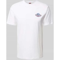 SANTA CRUZ T-Shirt mit Motiv-Print Modell 'WINKOWSKI UFO DOT' in Weiss, Größe S von Santa Cruz