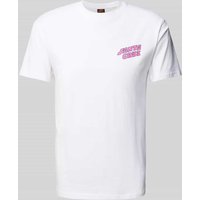 SANTA CRUZ T-Shirt mit Motiv-Print in Weiss, Größe L von Santa Cruz