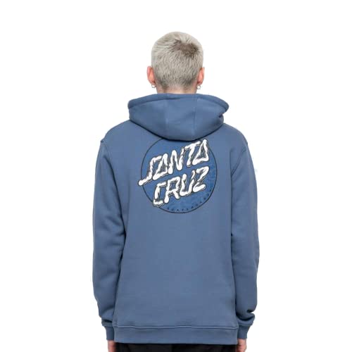 Santa Cruz Alive Dot Hood für Herren Vintage Blue L von Santa Cruz