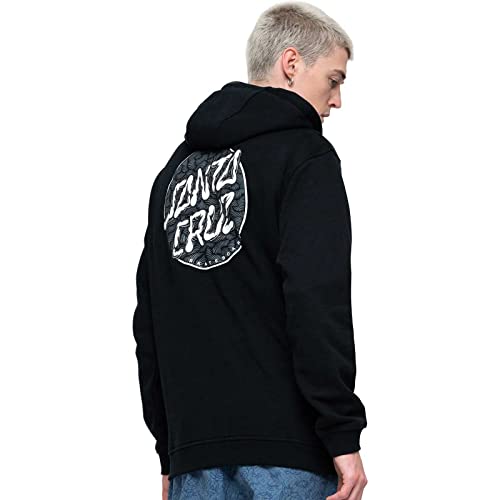 Santa Cruz Alive Dot Hoodie - Black - XL von Santa Cruz