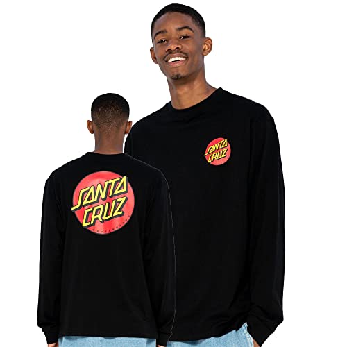 Santa Cruz Classic Dot Chest Crew Sweater Black M von Santa Cruz