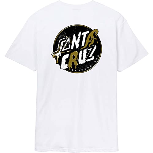 Santa Cruz DNA Dot T-Shirt Herren weiß L von Santa Cruz