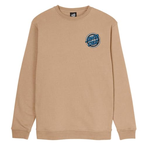 Santa Cruz Dressen Rose One Sweatpulli Herren Sweater Taupe, XL von Santa Cruz