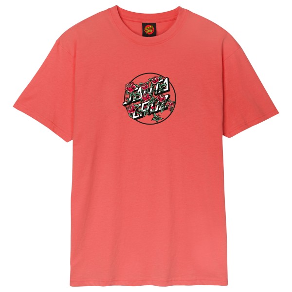 Santa Cruz - Flash Stacked Dot Front - T-Shirt Gr XXL rot von Santa Cruz