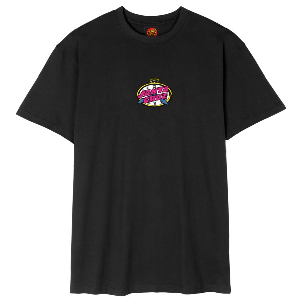 Santa Cruz - Grabke Clock Dot Front - T-Shirt Gr M schwarz von Santa Cruz