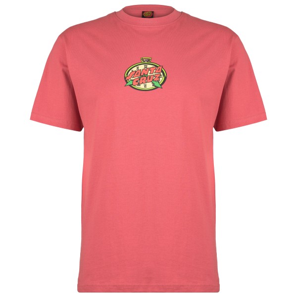 Santa Cruz - Grabke Clock Dot Front - T-Shirt Gr XXL rot von Santa Cruz