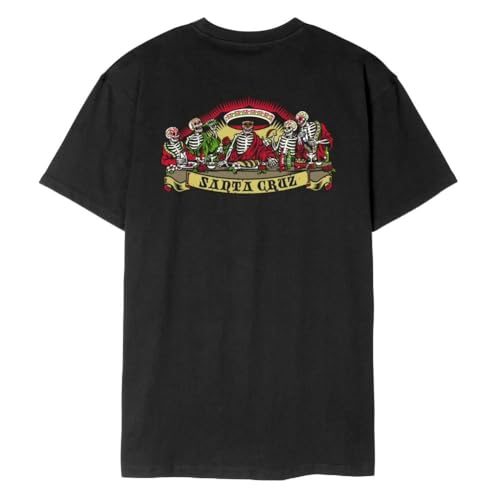 Santa Cruz Guzman Dead Diners T-Shirt Black XL von Santa Cruz