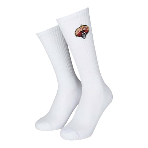 Santa Cruz Guzman Skull Socken Socks weiß von Santa Cruz