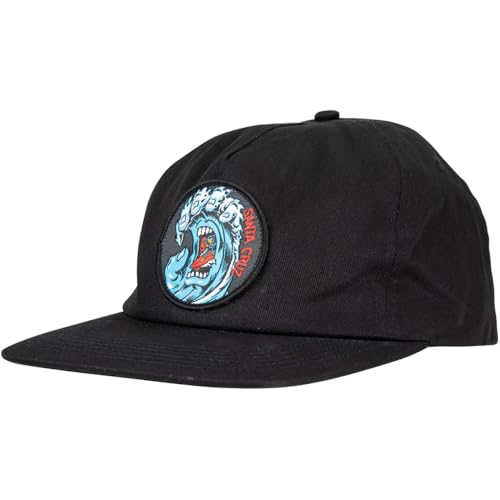 Santa Cruz Herren Cap Screaming Wave Snapback, Größe:OneSize, Farben:Black von Santa Cruz