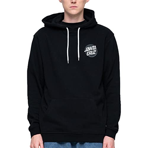 Santa Cruz Herren Hoodie Alive Dot, Größe:L, Farben:Black von Santa Cruz