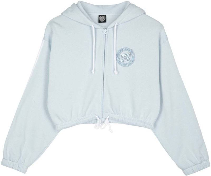 Santa Cruz Hoodie Check Outline Ringed Dot Zip von Santa Cruz