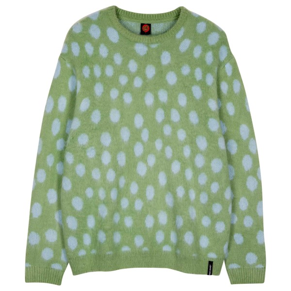 Santa Cruz - Jaguar Knit Crew - Pullover Gr XXL grün von Santa Cruz
