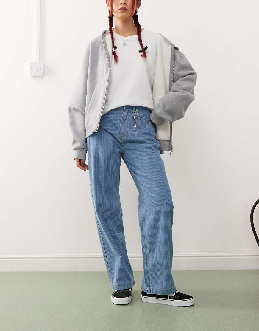 Santa Cruz - Jeans in Blau mit weitem Schnitt von Santa Cruz