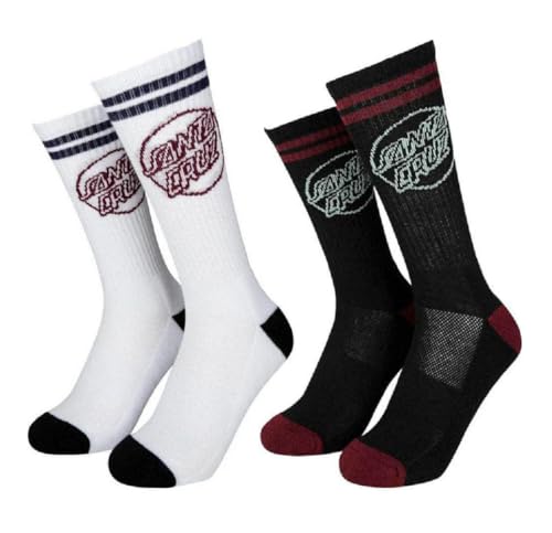 Santa Cruz Kick 2er Pack Sock Socken 42-45 von Santa Cruz