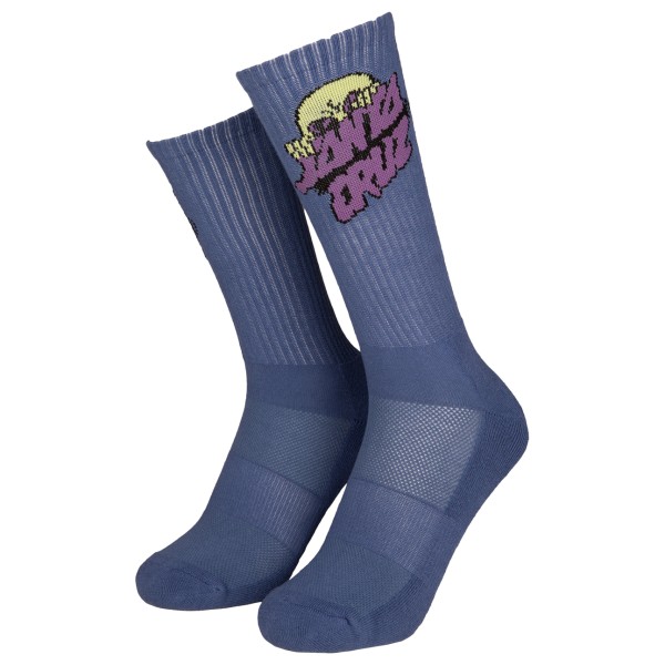 Santa Cruz - Knibbs Alien Stacked Strip Sock - Multifunktionssocken Gr 42-45 blau von Santa Cruz