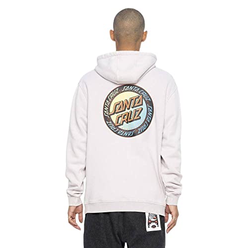 Santa Cruz Loud Ringed Dot Hoodie Herren Kapuzenpullover Grey Acid L von Santa Cruz