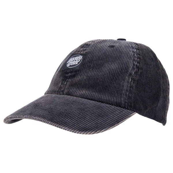 Santa Cruz - Opus Dot Label Cap - Cap Gr One Size grau von Santa Cruz