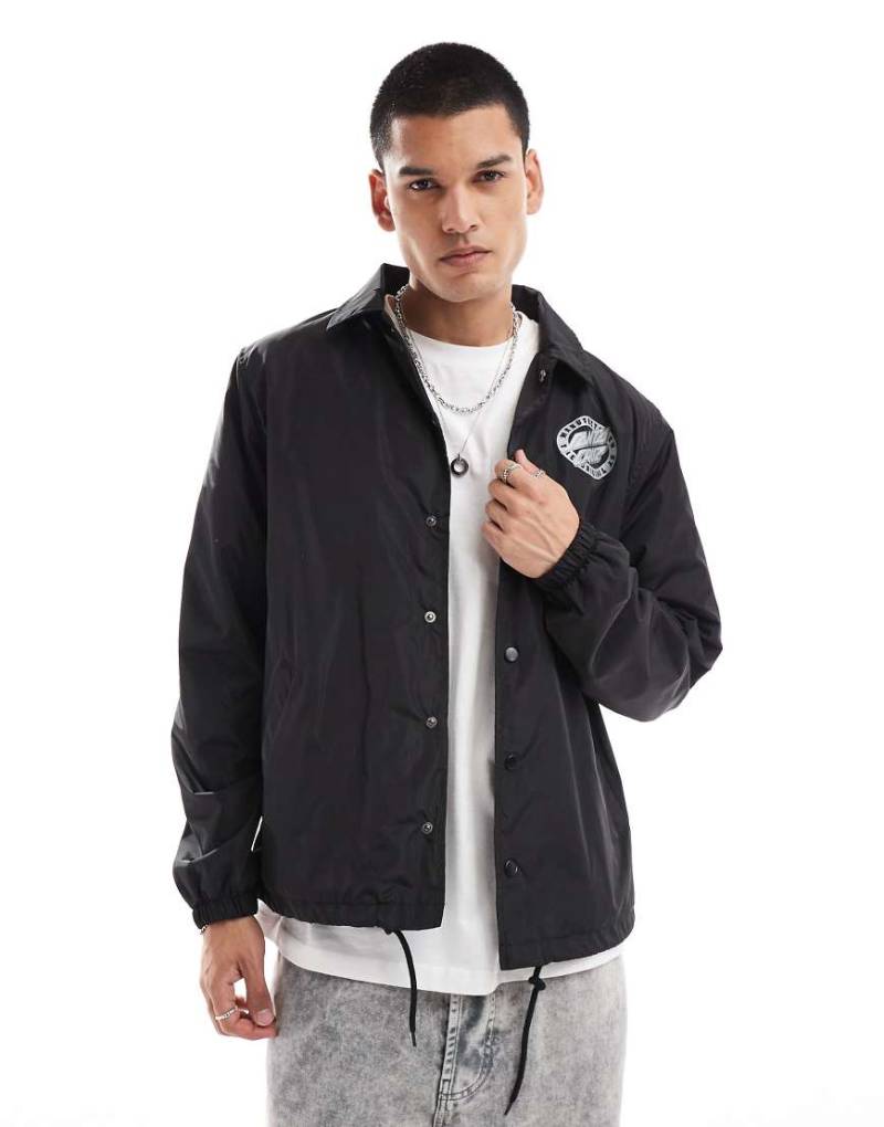 Santa Cruz - Oval Dot - Trainerjacke in Schwarz von Santa Cruz