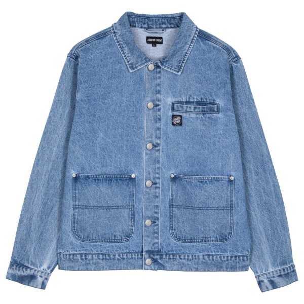 Santa Cruz - Railroad Jacket - Freizeitjacke Gr M blau von Santa Cruz