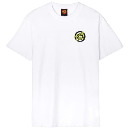Santa Cruz Roskopp Screaming Target T-Shirt, weiß, L von Santa Cruz