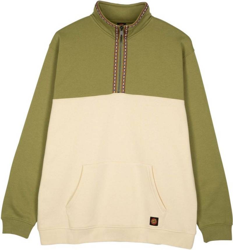 Santa Cruz Rundhalspullover Quarter Zip Camper Crew von Santa Cruz