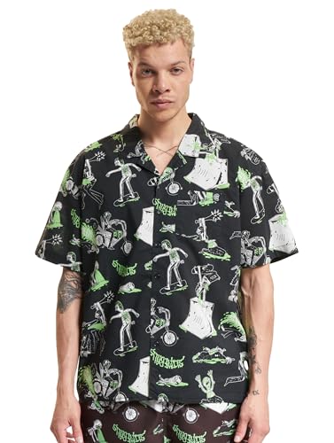 Santa Cruz Scene Report Hemd Herren schwarz, M von Santa Cruz