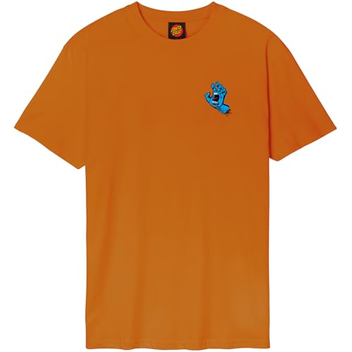 Santa Cruz Screaming Hand Chest T-Shirt, bernsteinfarben, XL von Santa Cruz