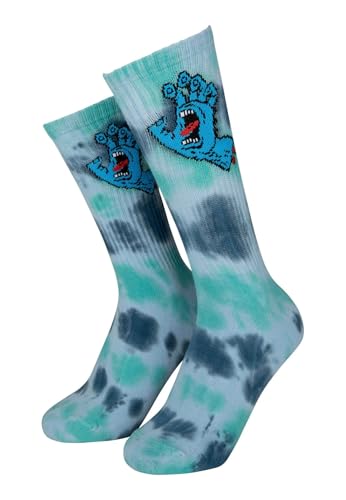 Santa Cruz Screaming Hand Tie Dye Socks Socken 42-45 von Santa Cruz