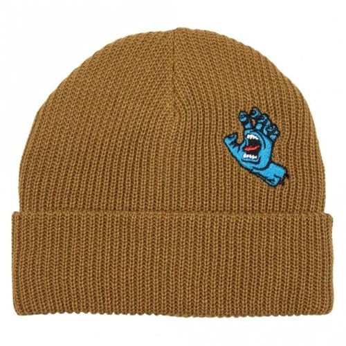 Santa Cruz Screaming Mini Hand Beanie, biscuit, Einheitsgröße von Santa Cruz