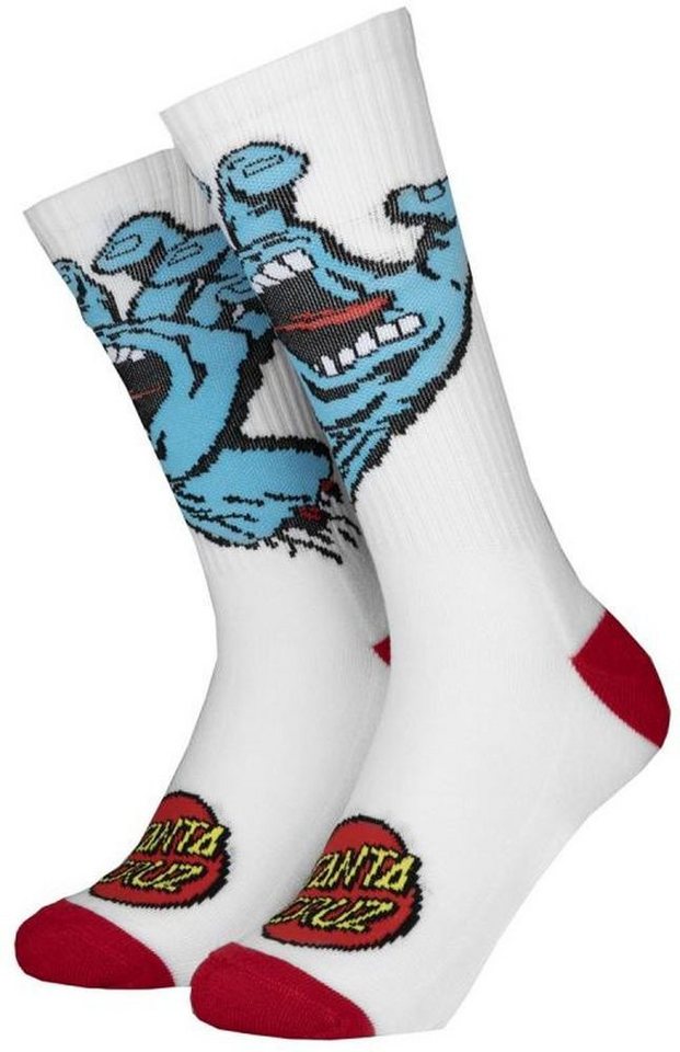 Santa Cruz Socken Screaming Hand Sock Santa Cruz Socken Screaming Hand Sock von Santa Cruz