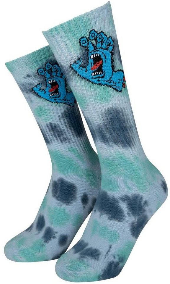 Santa Cruz Socken Screaming Hand Tie Dye Sock Santa Cruz Socken Screaming Hand Tie Dye Sock von Santa Cruz