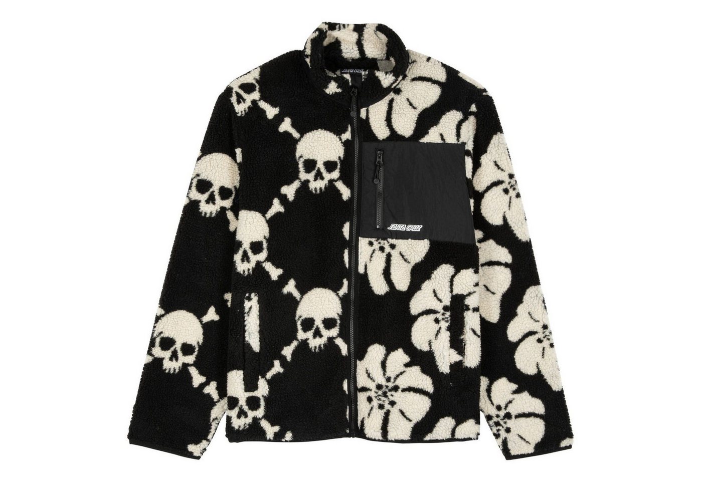 Santa Cruz Sommerjacke – Meyer Freestyle Teddyjacke – Übergangsjacke aus Sherpa- von Santa Cruz