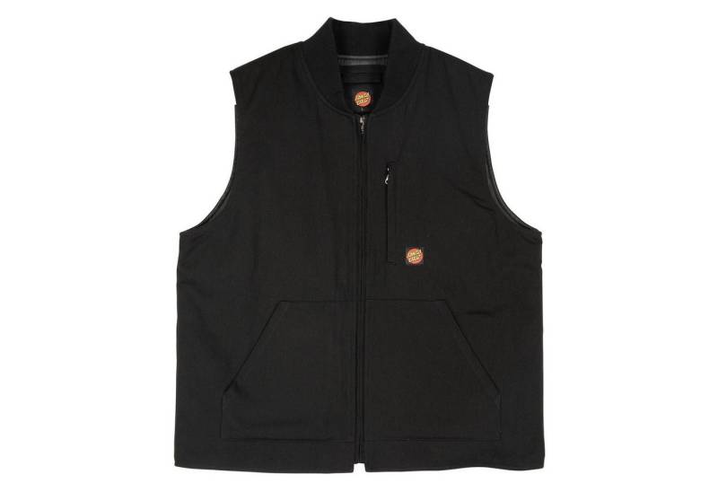 Santa Cruz Steppweste - Weste - Ärmellose Weste - SCA-JKT Classic Label Vest von Santa Cruz