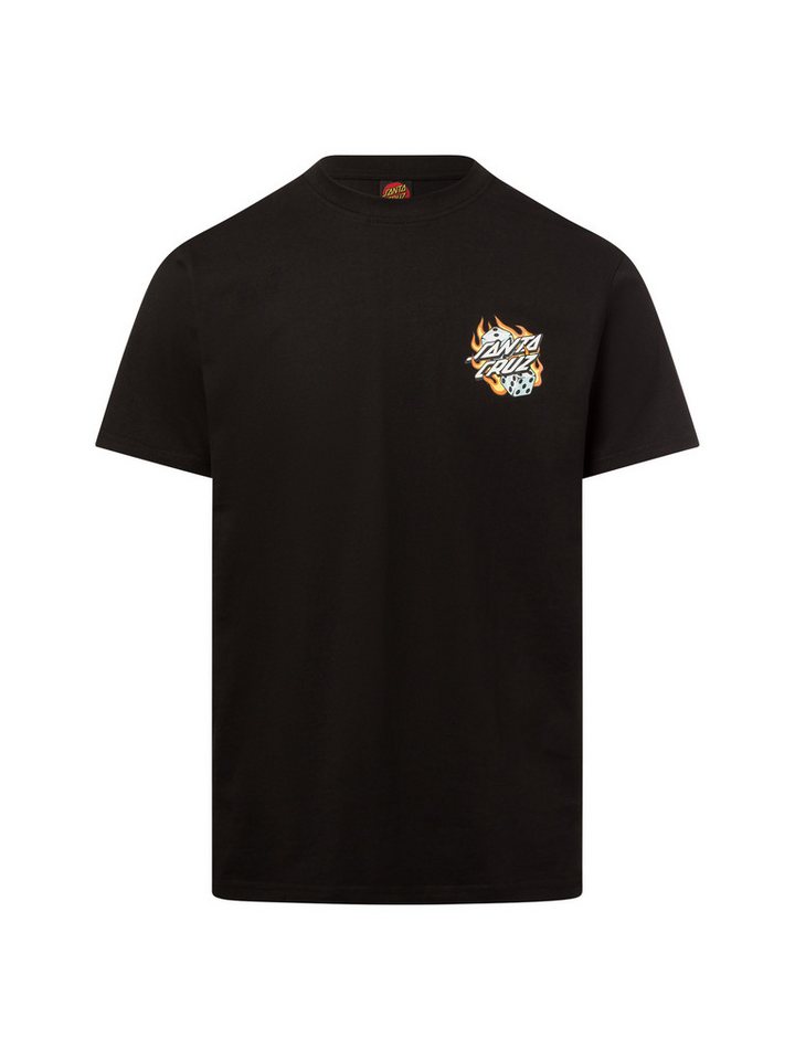 Santa Cruz T-Shirt Flaming Dice von Santa Cruz