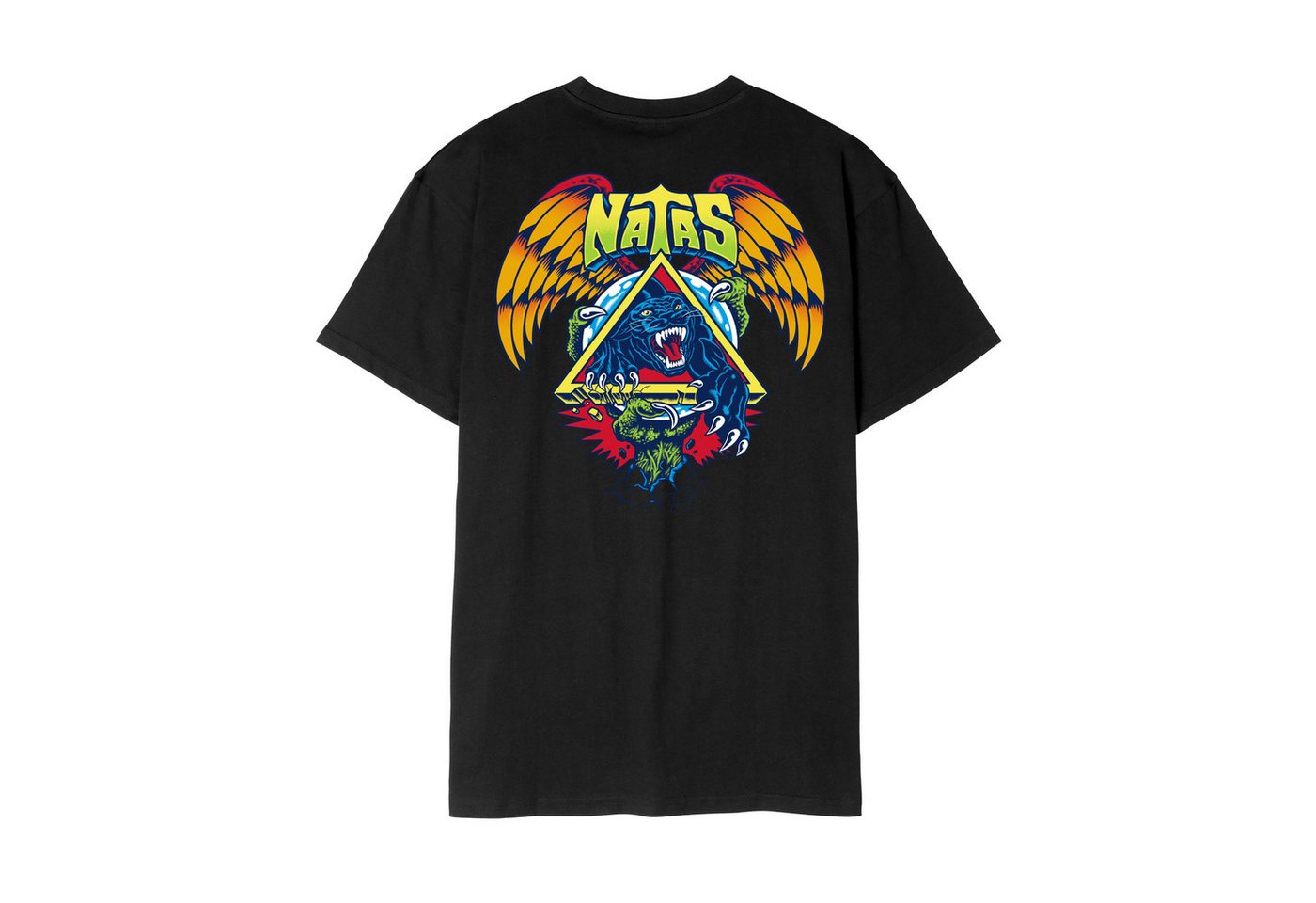 Santa Cruz T-Shirt – Natas SC Panther T-Shirt – Kurzarmshirt mit Print von Santa Cruz